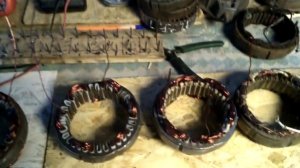 Перемотка статора автомобільного генератора.