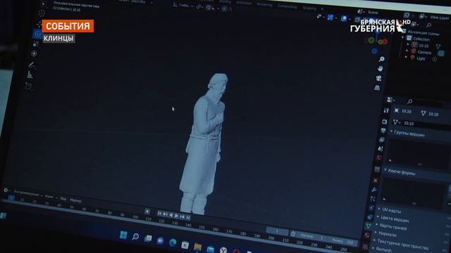 Клинцовский «Кванториум» создал миниатюрный макет памятника основателям города смотреть онлайн