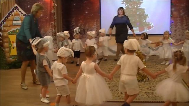 Новогодняя малышовая авт Л Некрасова/Хоровод в ясельной группе смотреть онлайн