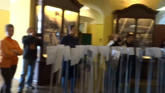 В анатомическом театре Кунсткамеры