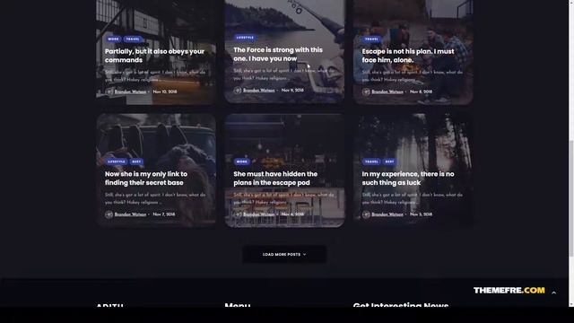 Aditu Dark Theme for HUGO Static Site Generator minimal responsive Website Builder смотреть онлайн