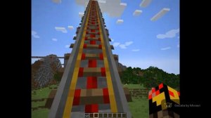 Самая крутая, большая, мощная и длинная американская горка в майнкрафте