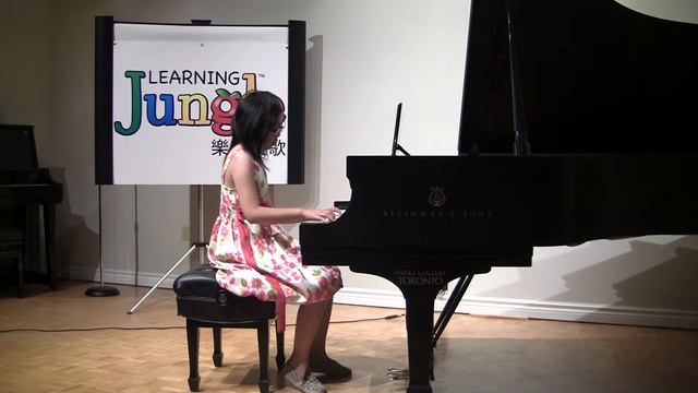 Rebecca performing "Sonata in C Major, II Romance" by Antonio Rosetti смотреть онлайн