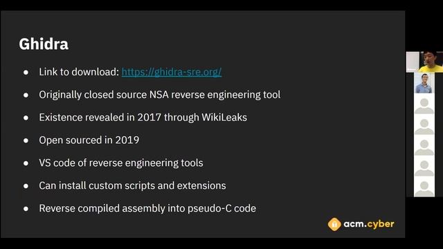 ACM Cyber | Reverse Engineering and Dynamic Analysis смотреть онлайн