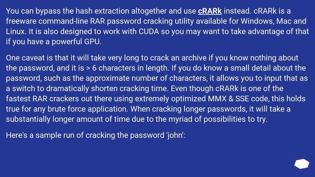 How do I recover the password of a RAR file on Mac OS X? смотреть онлайн
