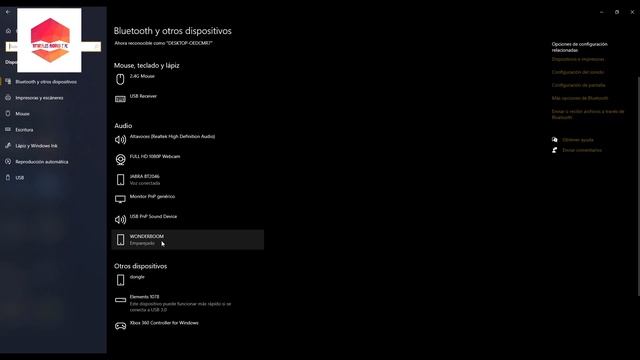 ACTIVA, HABILITA Y SINCRONIZA CUALQUIER APARATO DE BLUETOOTH EN WINDOWS 10 смотреть онлайн