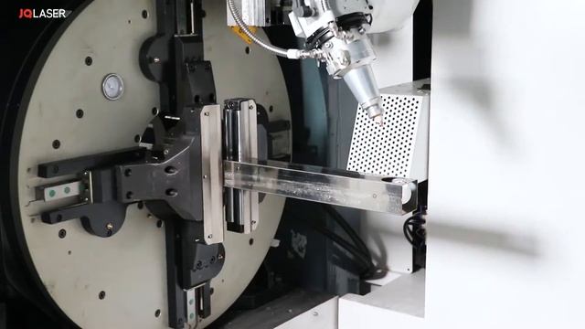 JQ Laser 5 axis tube laser cutting machine bevel cutting смотреть онлайн