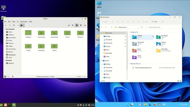 Linux Mint 21 vs Windows 11 - Pros and Cons смотреть онлайн