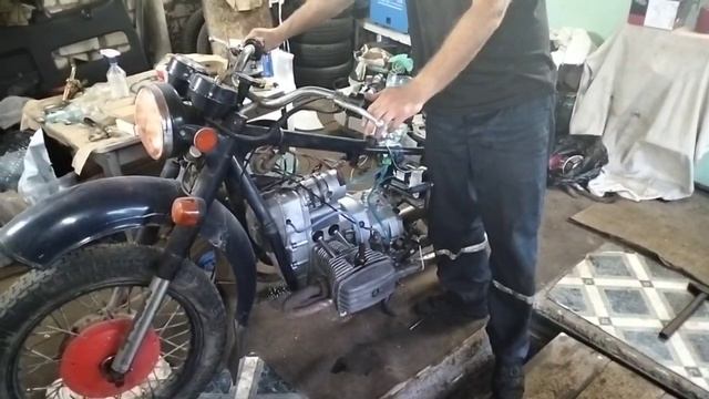 Запуск после переборки двигателя