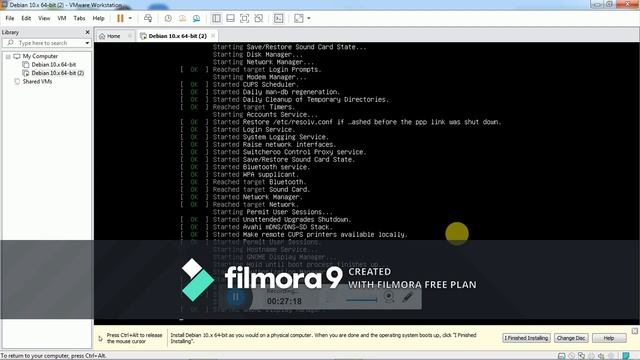 INSTALASI FILE ISO LINUX & WINDOWS DENGAN MENGGUNAKAN VMWARE смотреть онлайн