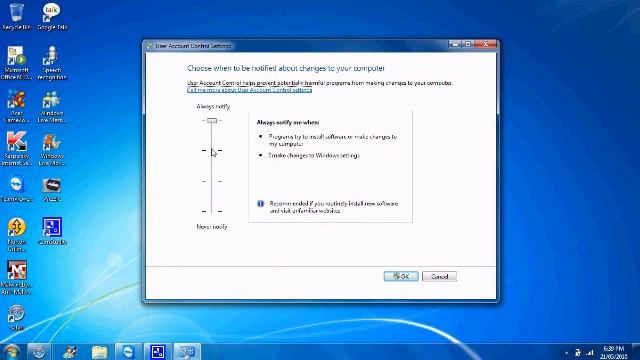 How to adjust your User Account Control settings in Windows 7.wmv смотреть онлайн