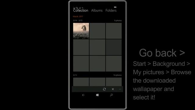 Windows 10 Mobile - Customize Your Startscreen With This Monster Wallpaper! смотреть онлайн