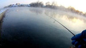 Ловля окуня в декабре на спиннинг