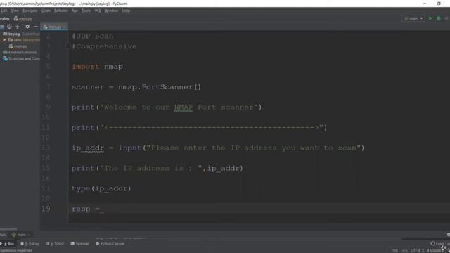 1 Introduction to NMAP Scanner & nmap module смотреть онлайн