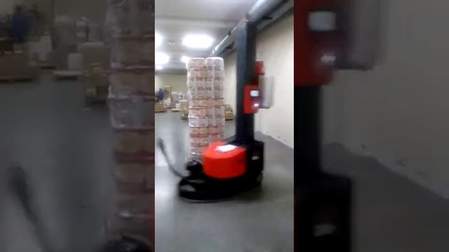 Мобильный паллетоупаковщик (робот) PRIDE 600 , Акция ! звоните 8-923-000-54-34 смотреть онлайн