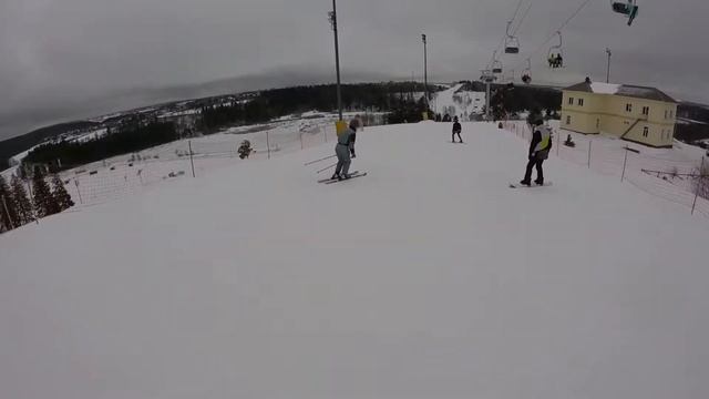 Катаюсь на лыжах в Сорочанах