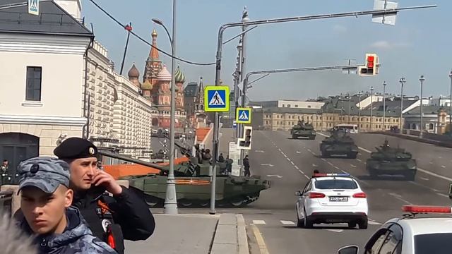 Генеральная репетиция парада Победы. Москва 07.05.2022 смотреть онлайн