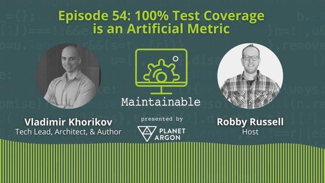 Vladimir Khorikov: 100% Test Coverage is an Artificial Metric смотреть онлайн