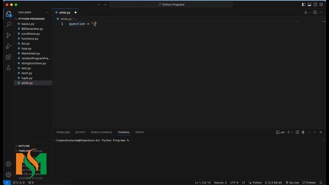 Python Class 30 - While Loop in Python Programming with Example in Hindi смотреть онлайн