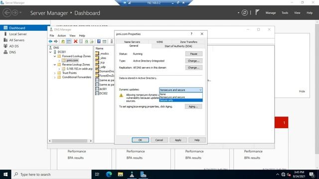 14. AD Integrated DNS and DNS Delegation through ADDS in hindi in Windows 2022 step by step? смотреть онлайн