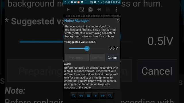 Voice PRO - HQ Audio Editor - using noise reduction смотреть онлайн