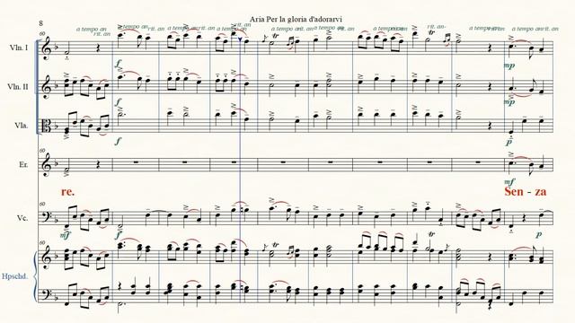 Aria Per La Gloria D'adorarvi F Maj - Ernesto - Opera Griselda  -  G B Bononcini