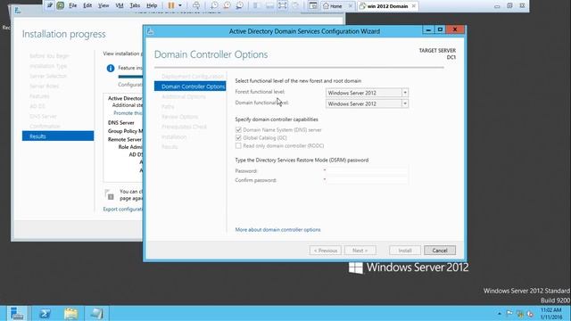 How to install domain controller on windows server 2012 смотреть онлайн