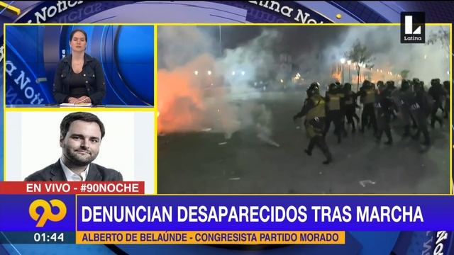 PNP debe publicar lista de detenidos en manifestaciones, indica Alberto de Belaúnde смотреть онлайн