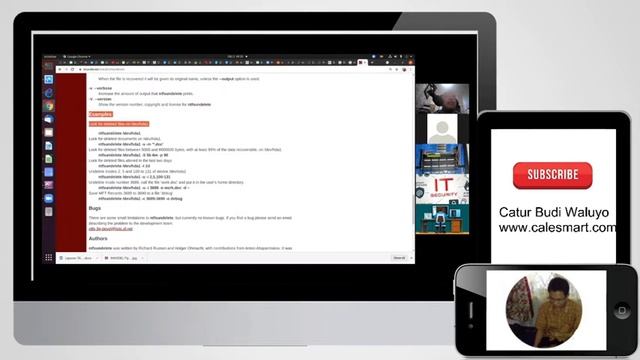 Cara recovery file gambar untuk dasar digital forensik dengan linux смотреть онлайн