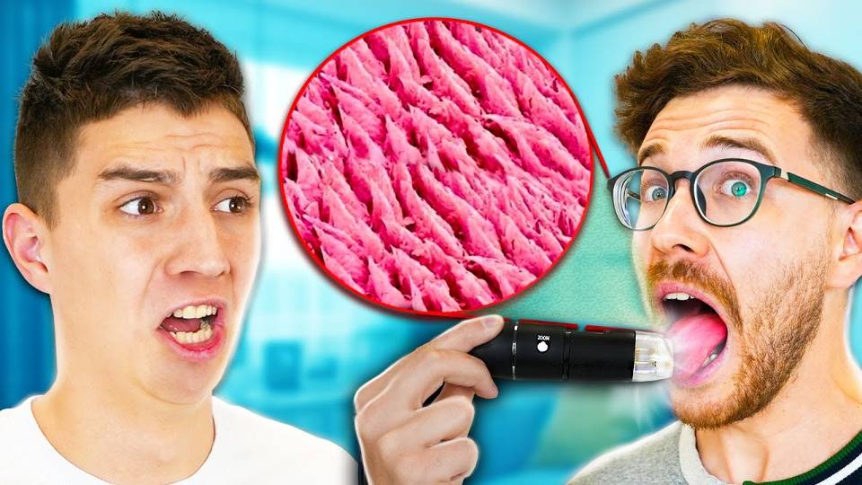 СМОТРЮ НА ВСЕ ПОД МИКРОСКОПОМ с СЕРЕГОЙ А4 челлендж! смотреть онлайн