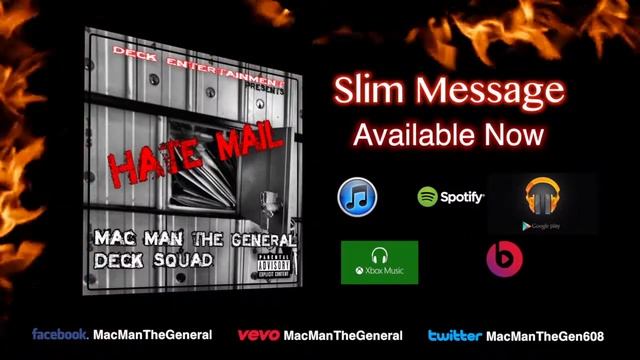 Mac Man The General - Hate Mail - Slim Message - Audio смотреть онлайн