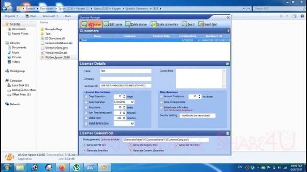 How to Reset Epson L5190 with Adjustment Program?