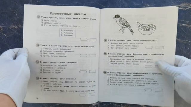 Русский язык. 2 класс. Обучающие и контрольные тесты 1 смотреть онлайн