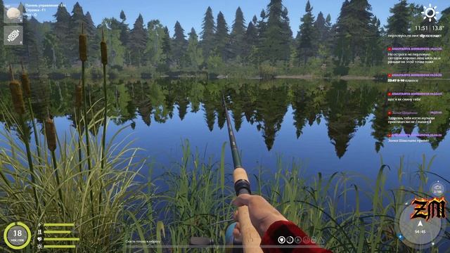 Русская Рыбалка 4! 18+ Russian Fishing 4 ZM-ey рыбак фармит! смотреть онлайн