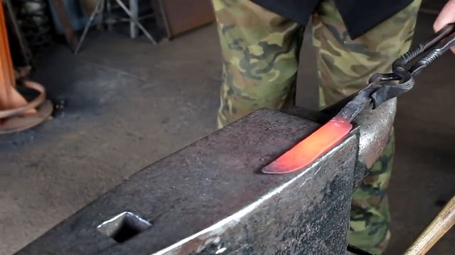 Ковка ножа из нержавейки))) смотреть онлайн