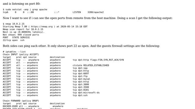 Unix & Linux: nmap doesn't seem to find all open ports смотреть онлайн