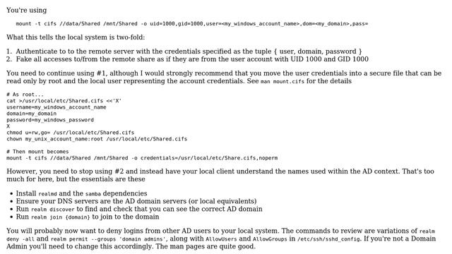Unix & Linux: How can I fetch file metadata on cifs mounted folder? (2 Solutions!!) смотреть онлайн