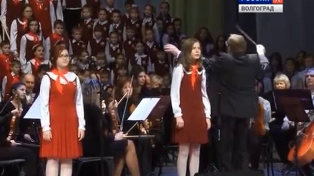 Сводный детский хор г Волжского смотреть онлайн видео от Детская музыкальная школа №2 города Волжск смотреть онлайн