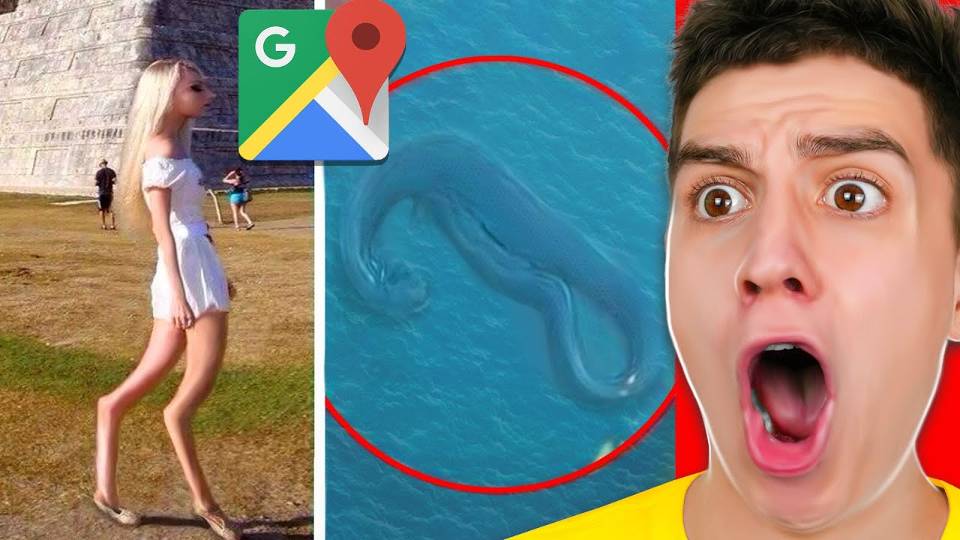 САМЫЕ СТРАШНЫЕ И ИНТЕРЕСНЫЕ МЕСТА НА ГУГЛ КАРТАХ! *Я В ШОКЕ* смотреть онлайн
