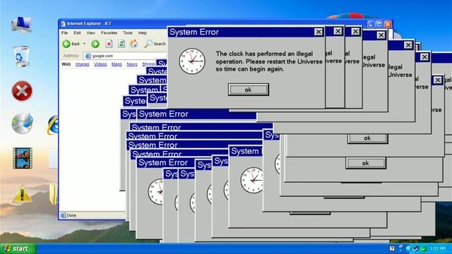 Ошибка windows xp смотреть онлайн
