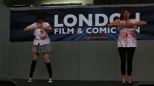 Bad Apple Dance Cover - London Film & Comic Con 2012 смотреть онлайн