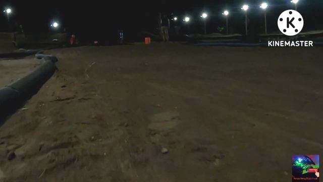 Clips Of The Other Class Night Racing  In Cadillac, Michigan.