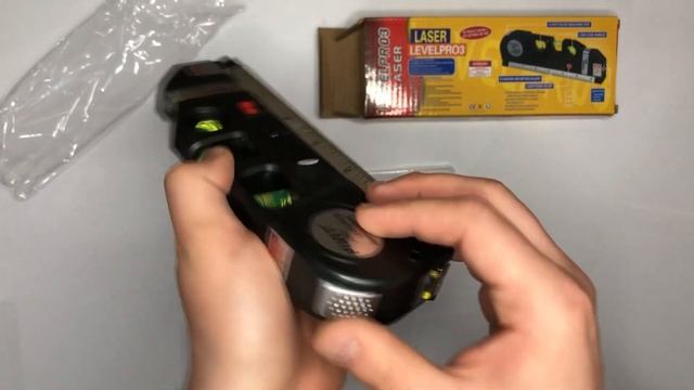 Лазерный уровень Laser Level Pro 3 со встроенной рулеткой смотреть онлайн