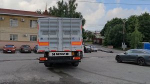 полуприцеп зерновоз ТЗА 933436 облегченный 57 куб м