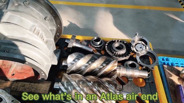 Atlas copco screw air end смотреть онлайн