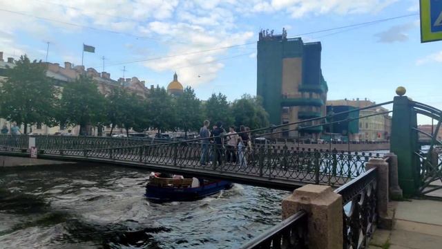 Прогулка по Санкт-Петербургу.Набережная Крюкова канала-Невский.Мариинский театр. смотреть онлайн