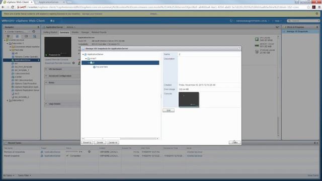 18 - VMWARE vSphere Snapshots смотреть онлайн