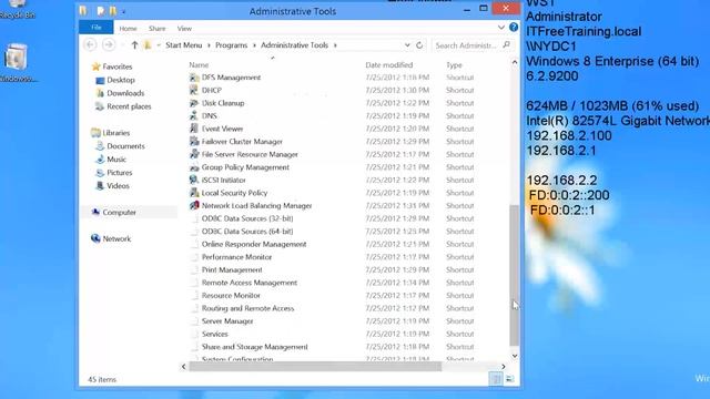 Installing Remote Server Administration Tools (RSAT) on Windows 8 смотреть онлайн