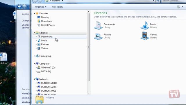 Creating A Windows 7 Home Group For File Sharing смотреть онлайн