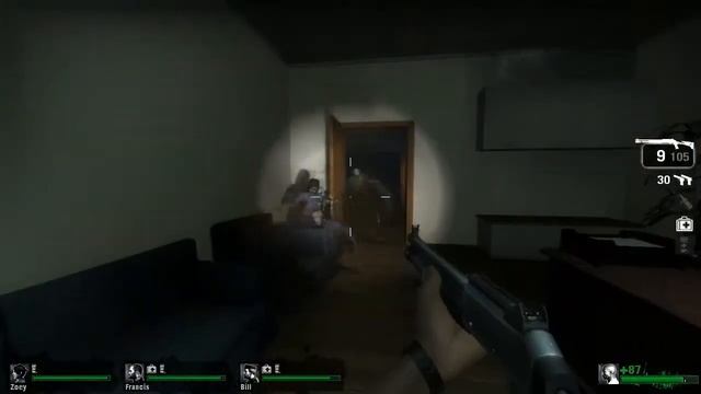 Left 4 Dead Walkthrough Death Toll 4 The Town смотреть онлайн